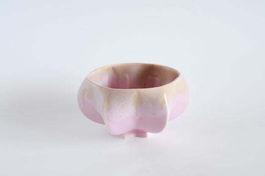 SECOND | Pom Honey Pot - Pink and Tan