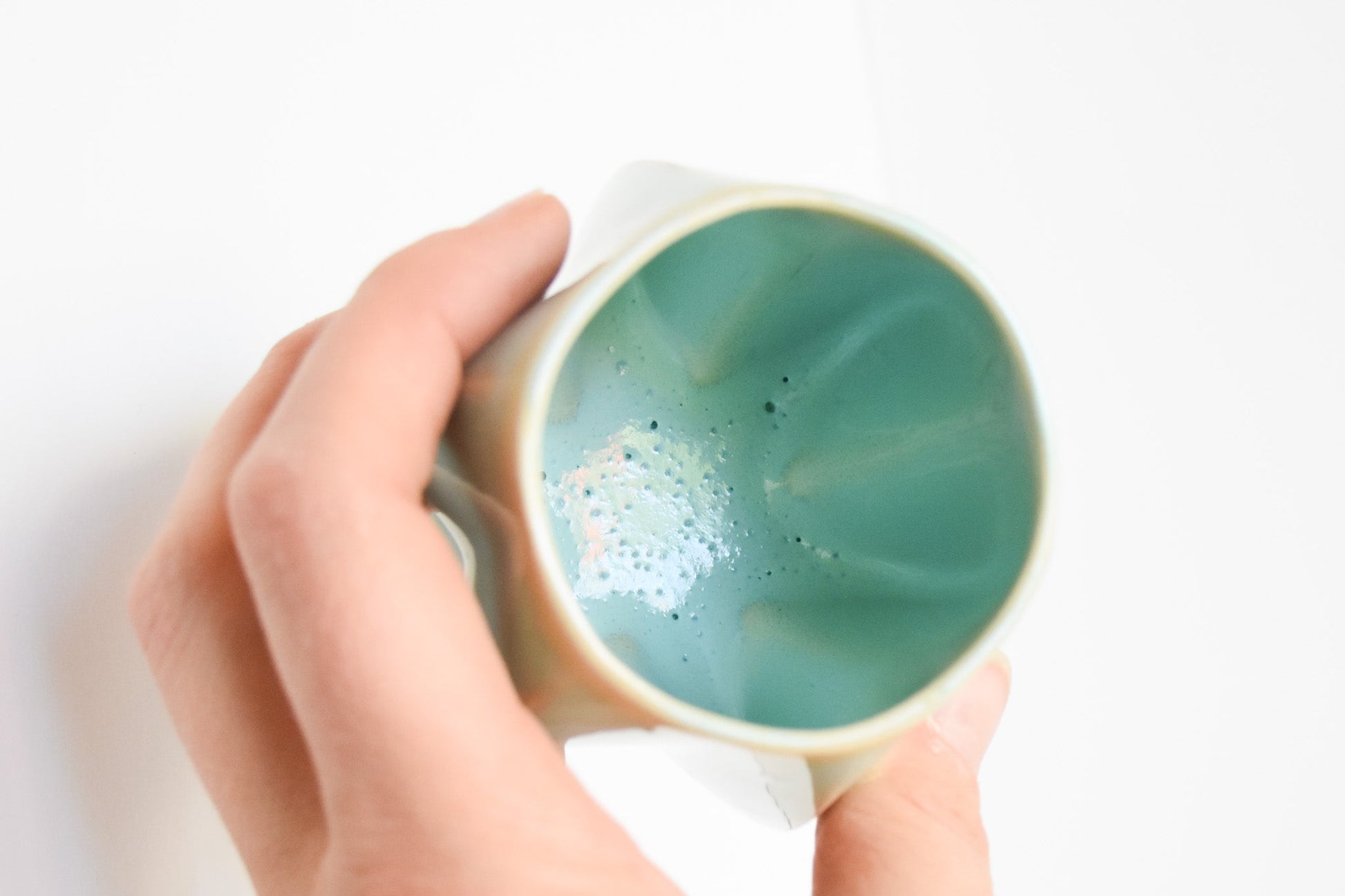 Handmade ceramic titled '' – modern Judaica by Feldi Studios