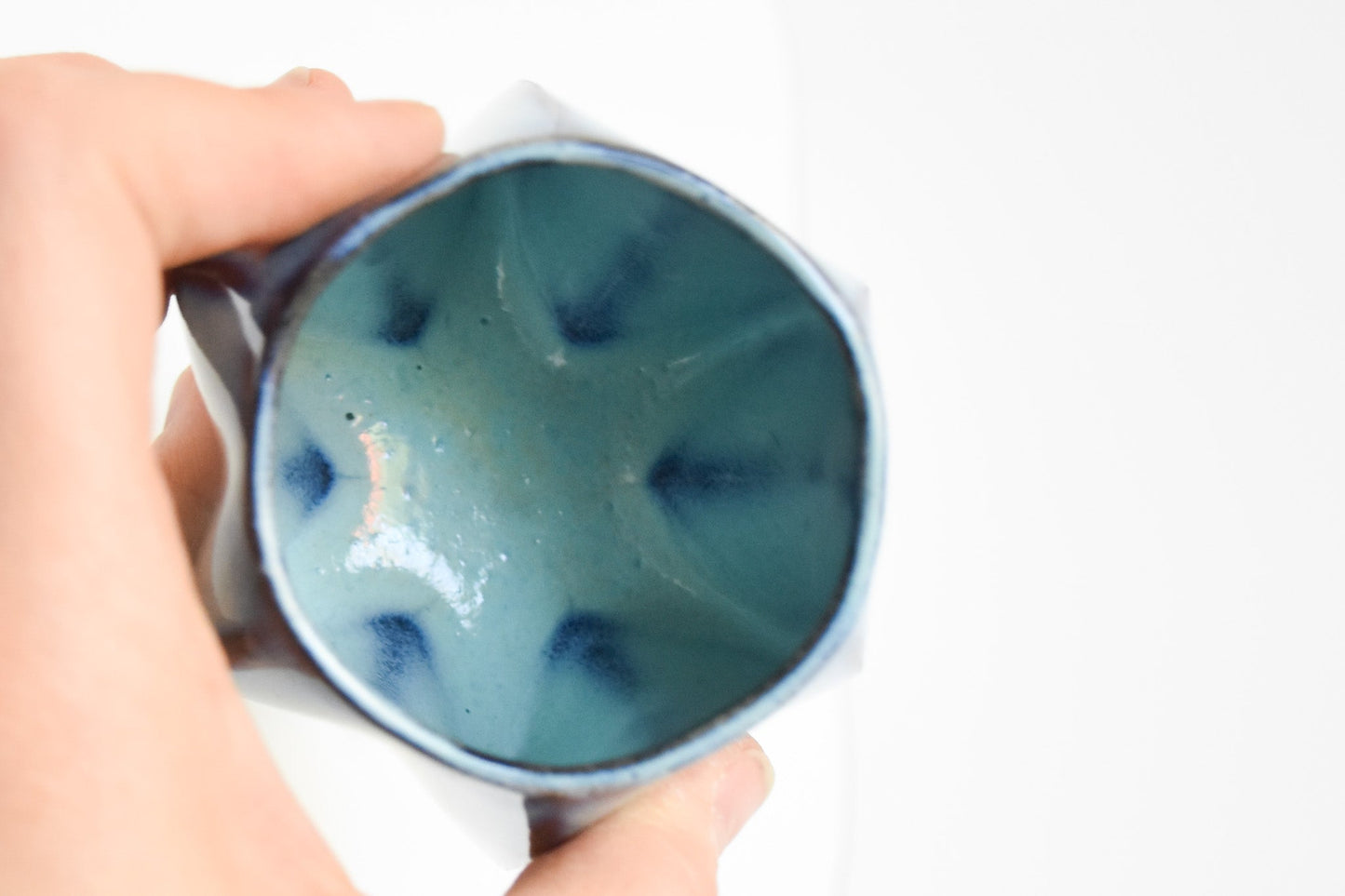 Handmade ceramic titled '' – modern Judaica by Feldi Studios