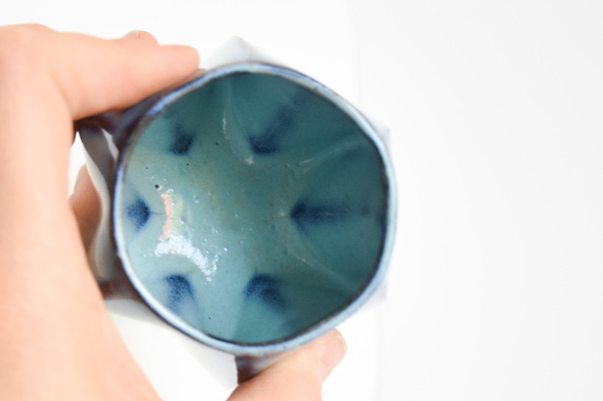 Handmade ceramic titled '' – modern Judaica by Feldi Studios