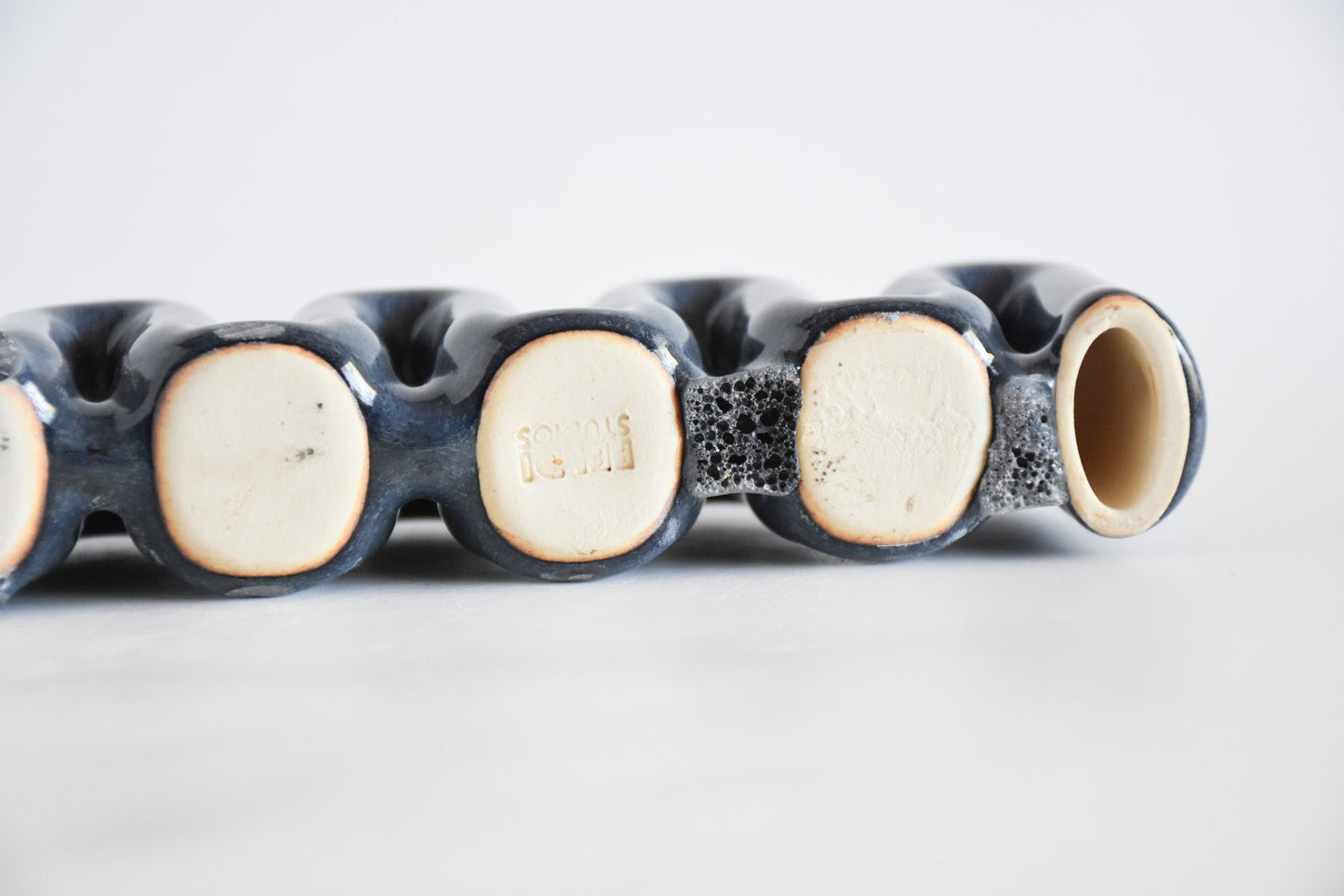 Handmade ceramic titled '' – modern Judaica by Feldi Studios