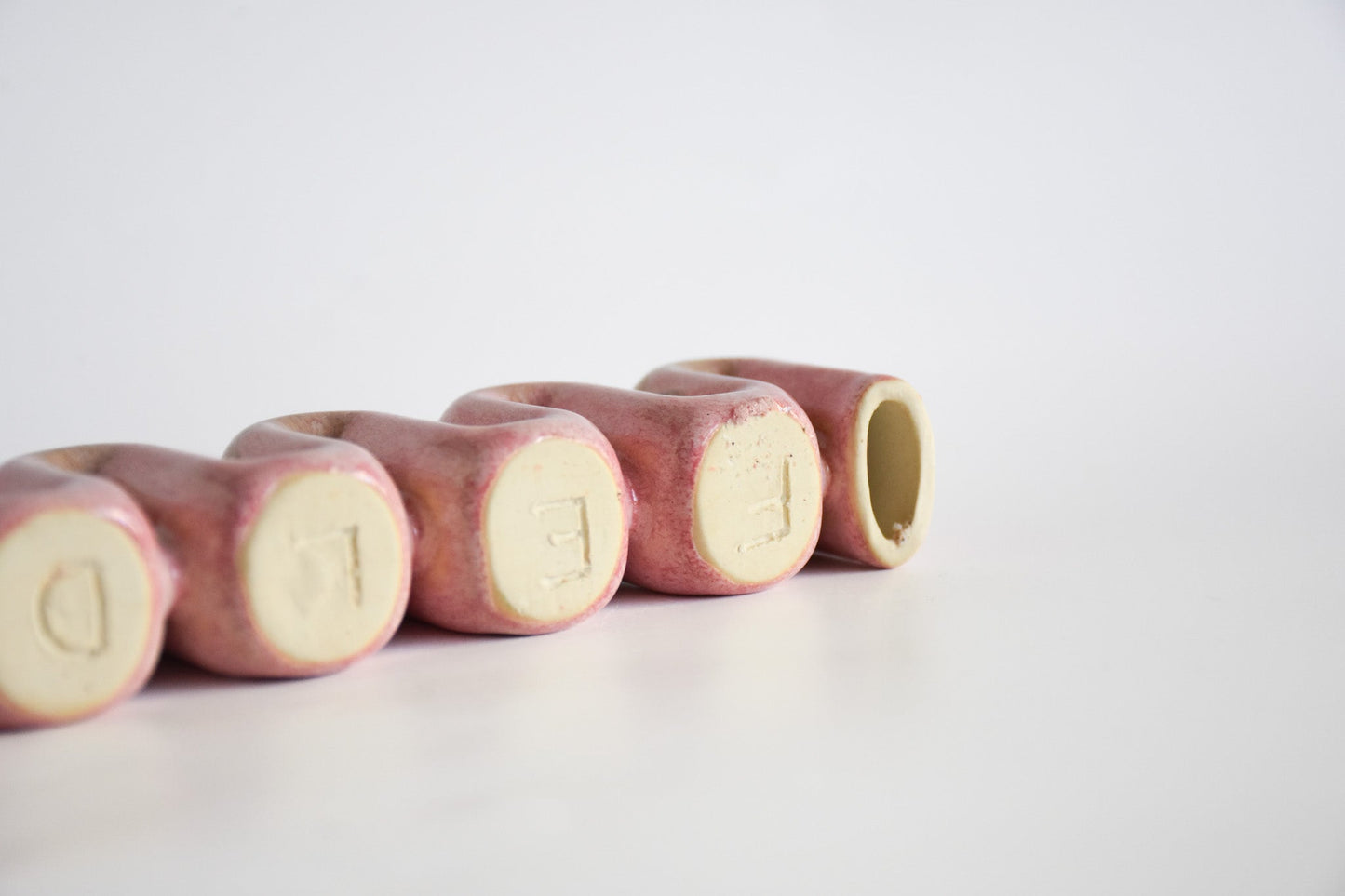 Handmade ceramic titled '' – modern Judaica by Feldi Studios