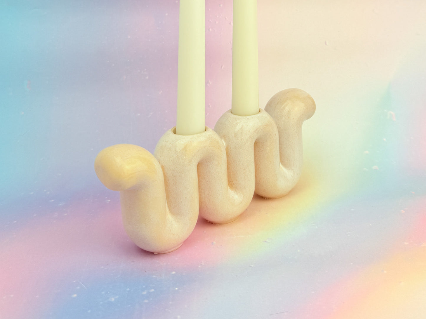 Handmade ceramic  titled '' – modern Judaica by Feldi Studios