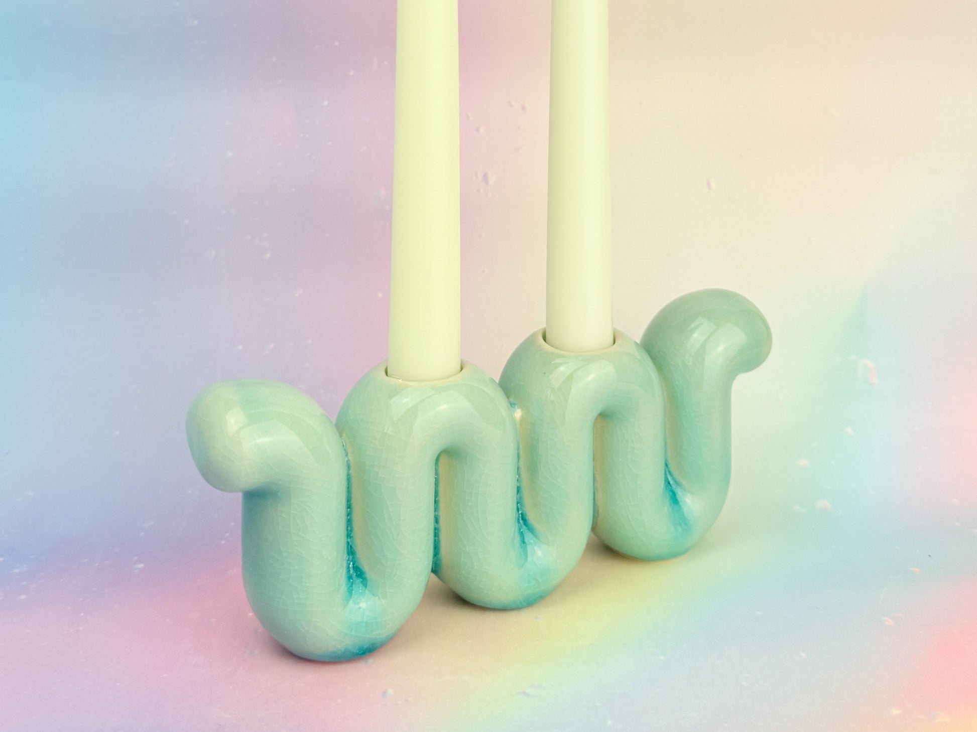 Handmade ceramic  titled '' – modern Judaica by Feldi Studios
