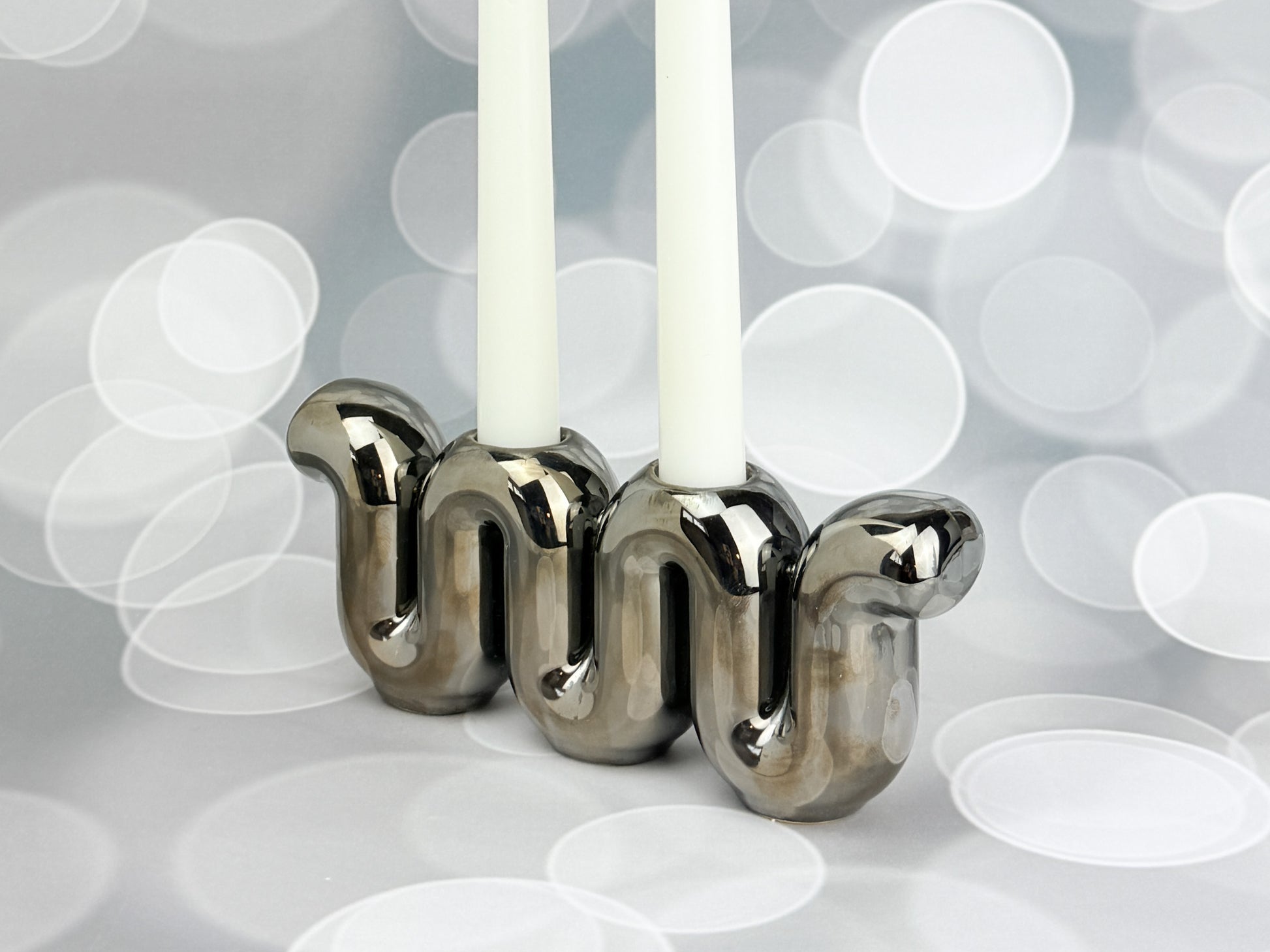 Handmade ceramic  titled '' – modern Judaica by Feldi Studios