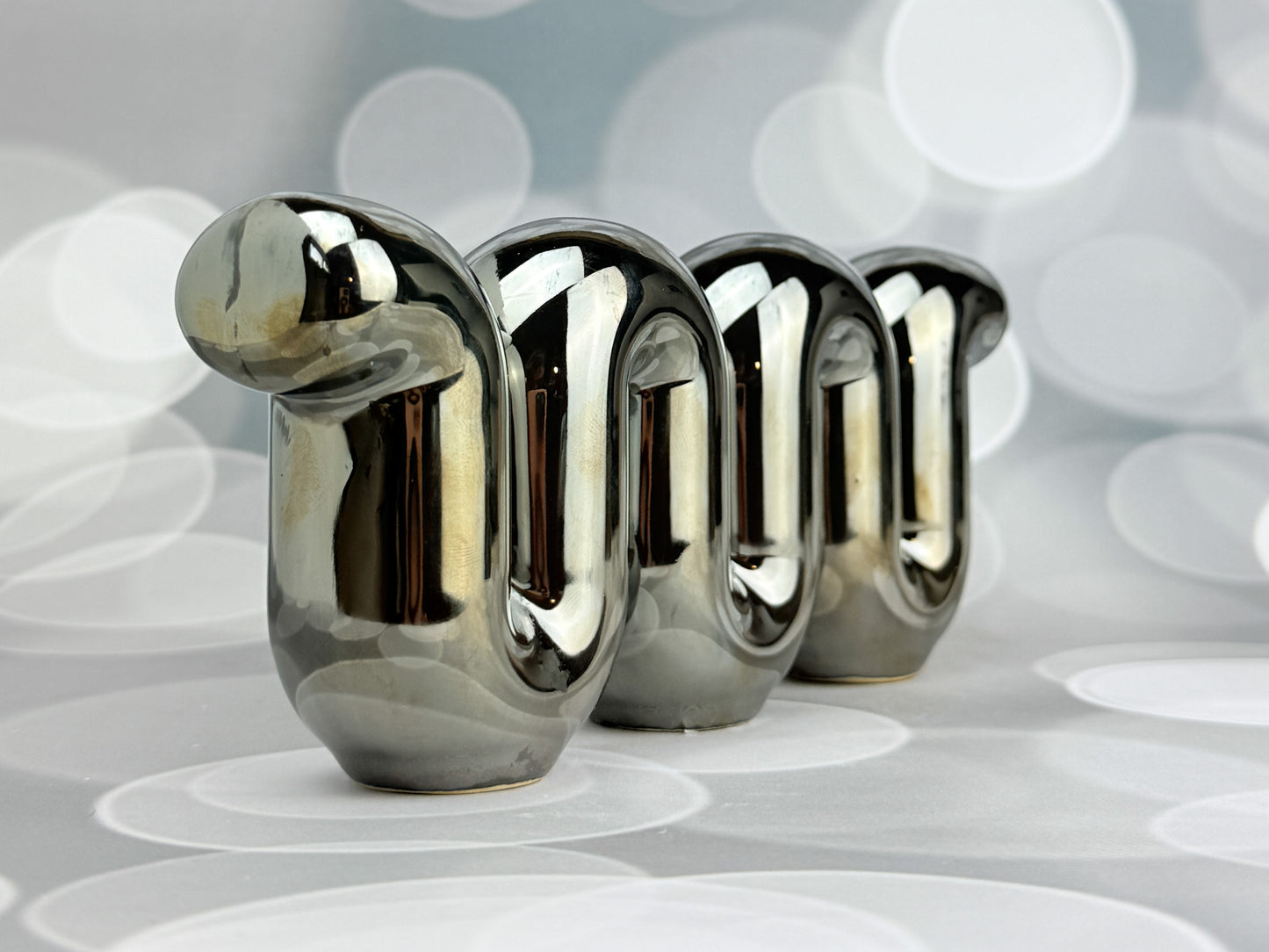 Handmade ceramic  titled '' – modern Judaica by Feldi Studios