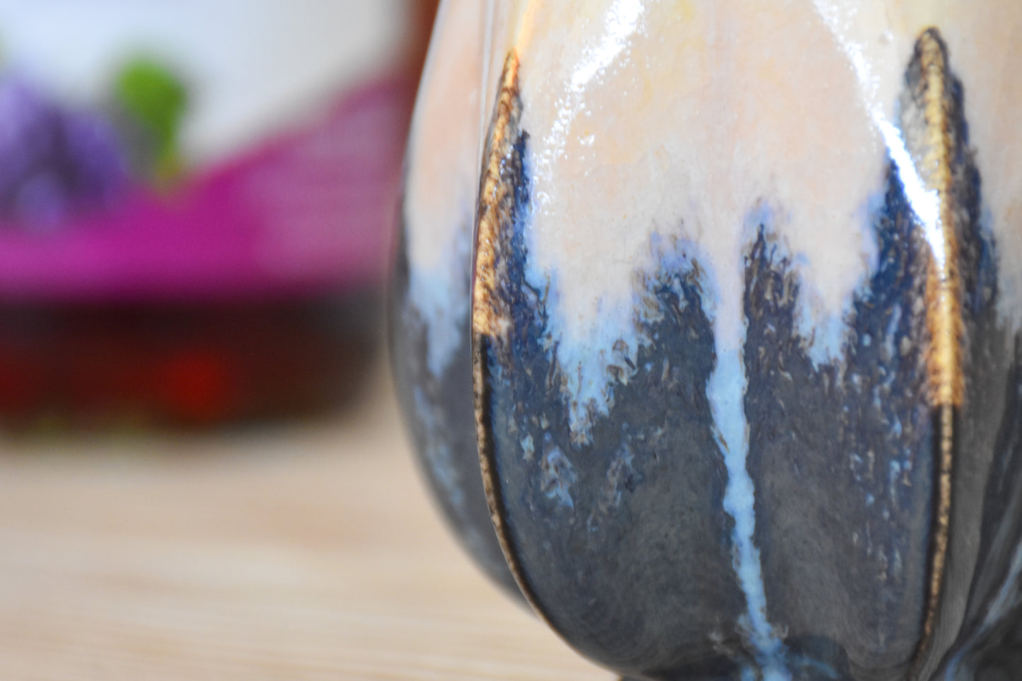 Handmade ceramic  titled '' – modern Judaica by Feldi Studios