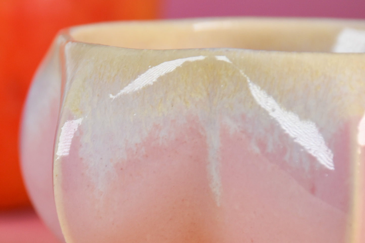 Pom Honey Pot - Gold and Pink