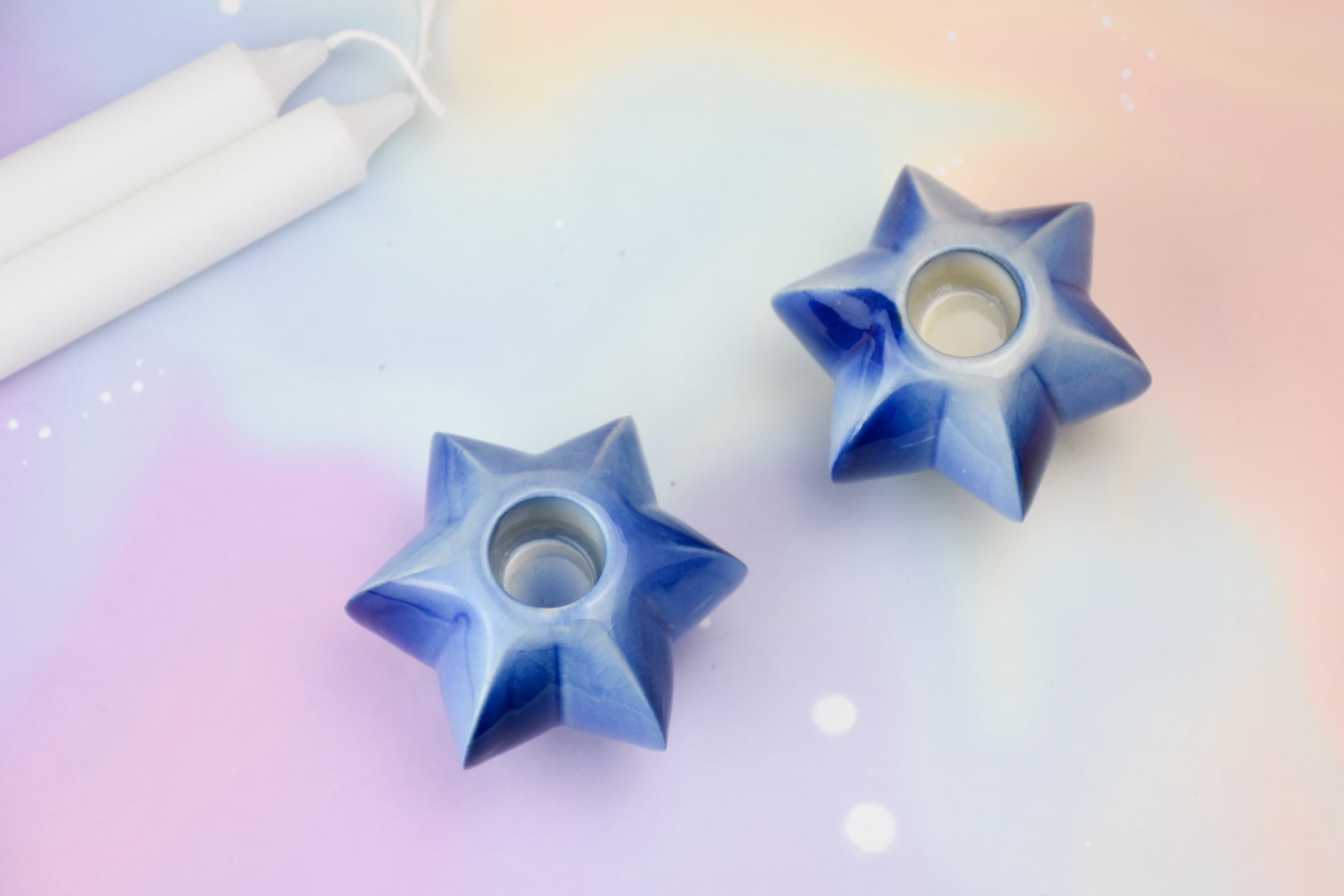 Handmade ceramic  titled '' – modern Judaica by Feldi Studios