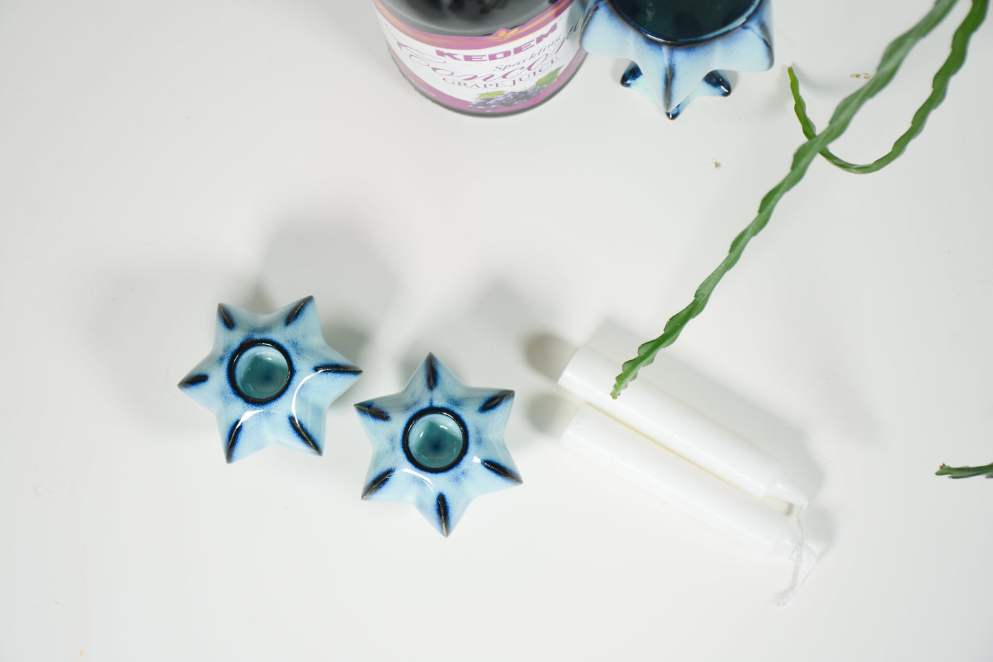 Handmade ceramic titled '' – modern Judaica by Feldi Studios