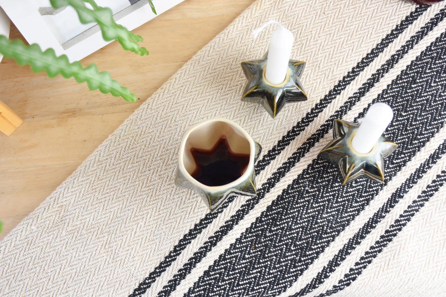 Shabbat Candle Pair - Chrome