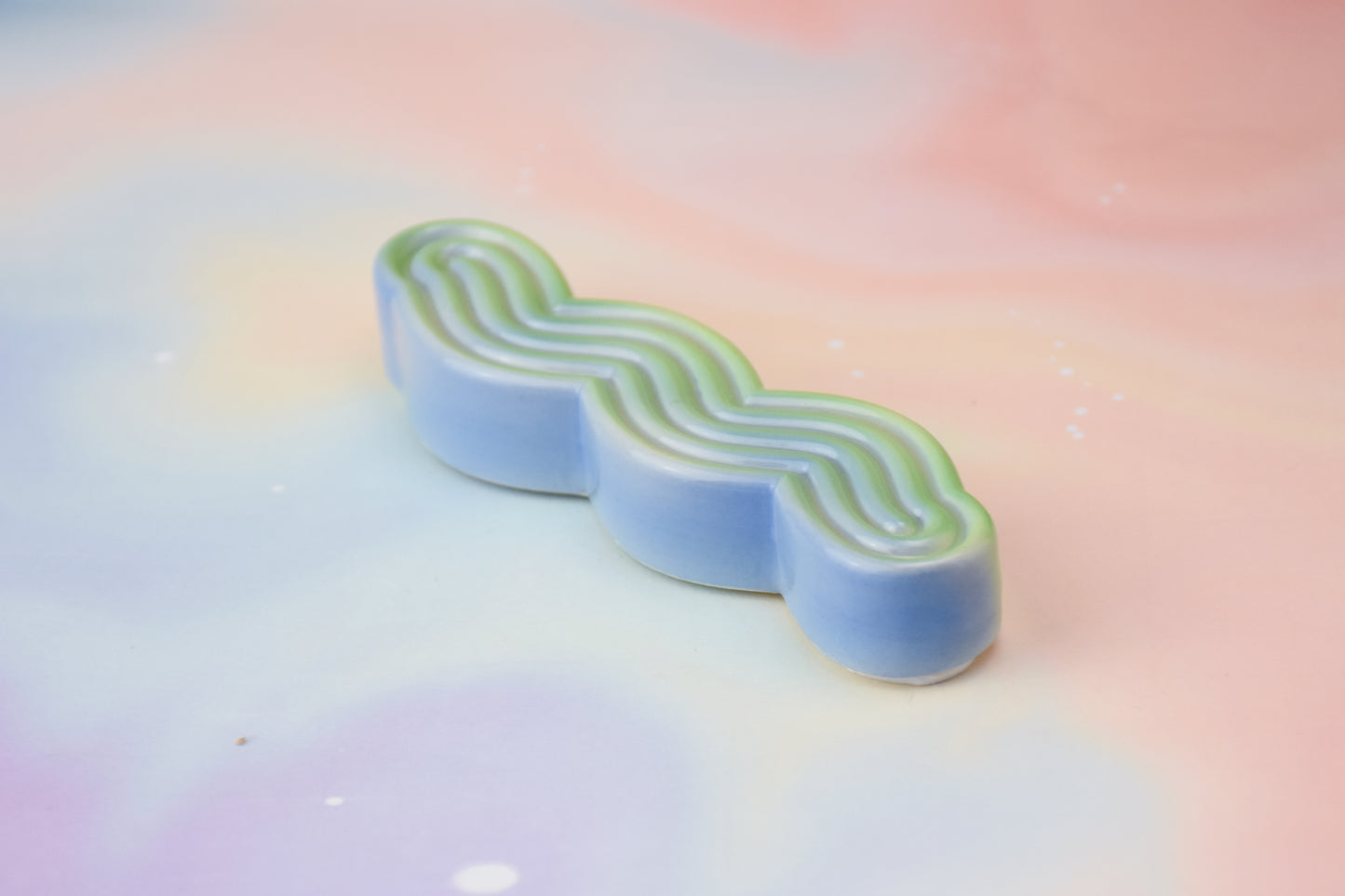 Handmade ceramic titled '' – modern Judaica by Feldi Studios
