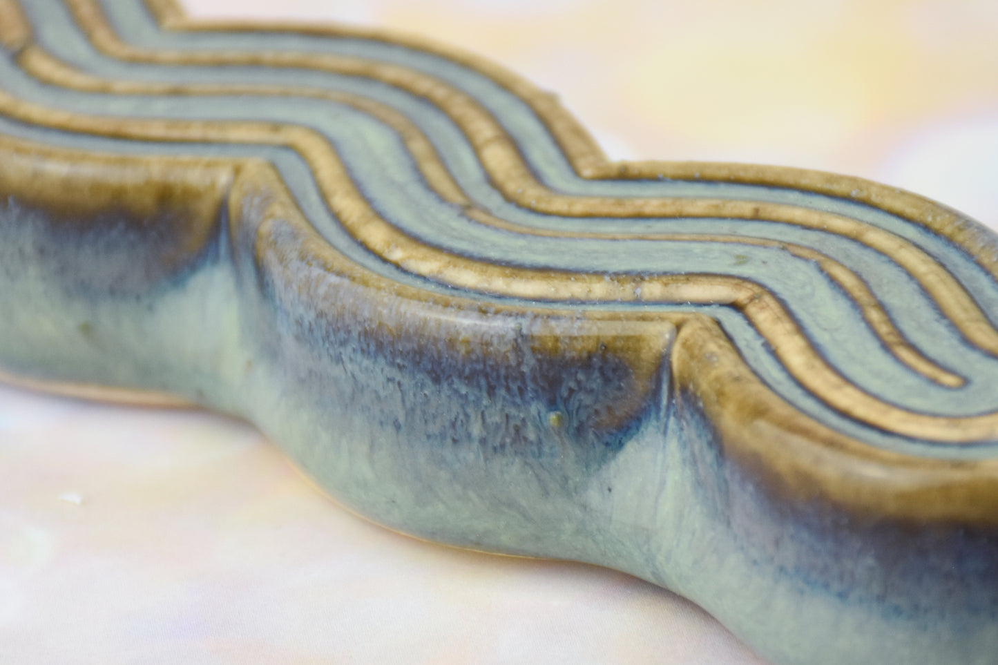 Handmade ceramic titled '' – modern Judaica by Feldi Studios