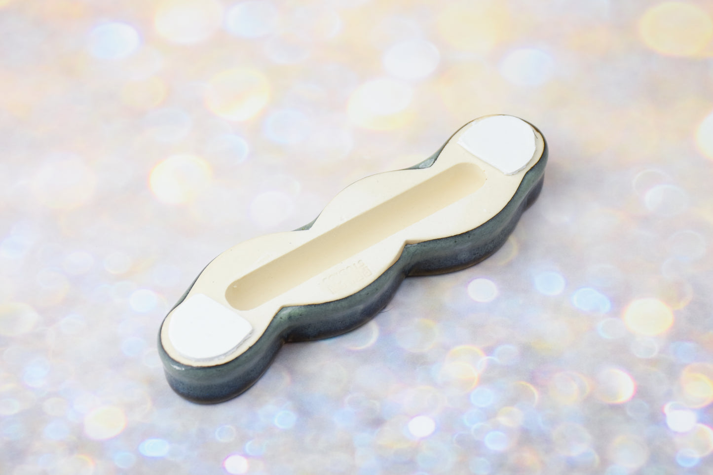 Handmade ceramic titled '' – modern Judaica by Feldi Studios
