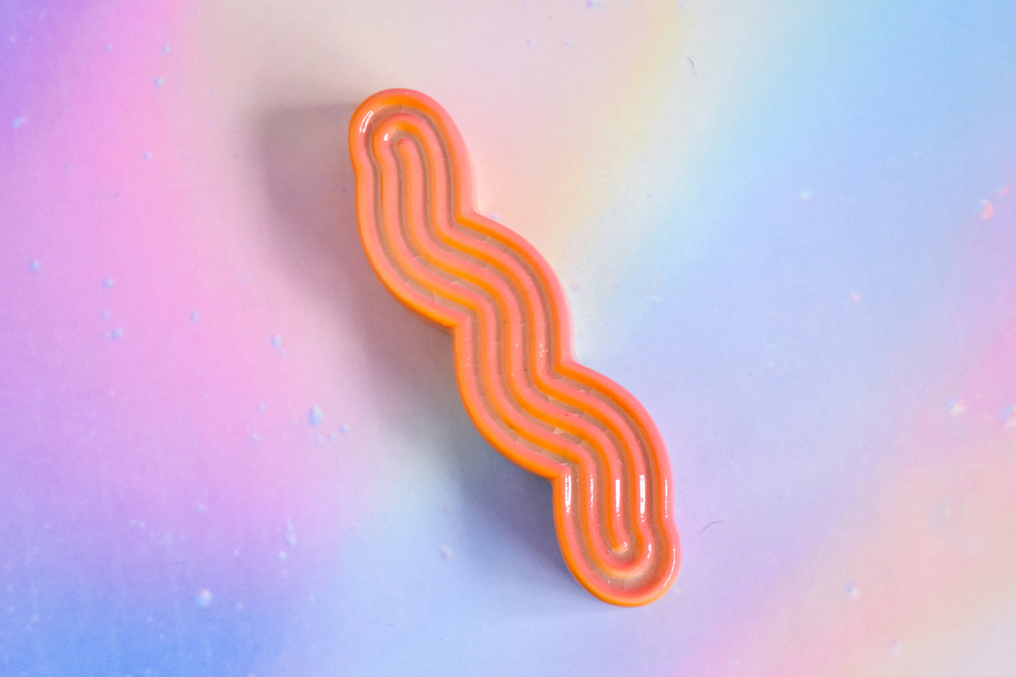 Squizuzah Mezuzah - Pink + Orange Fade