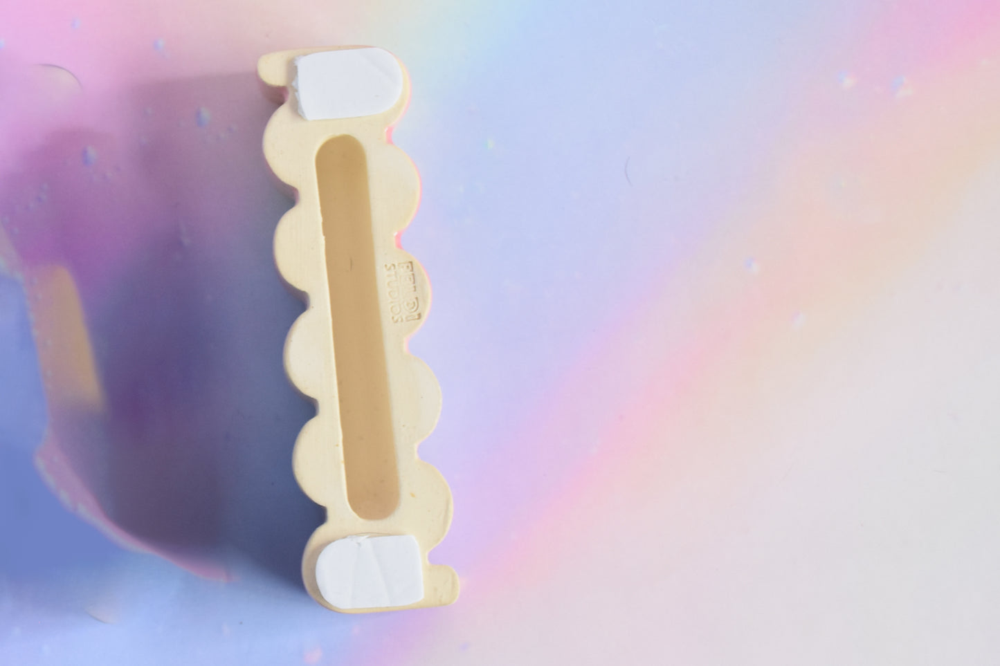 Worm Mezuzah - Blue Fade