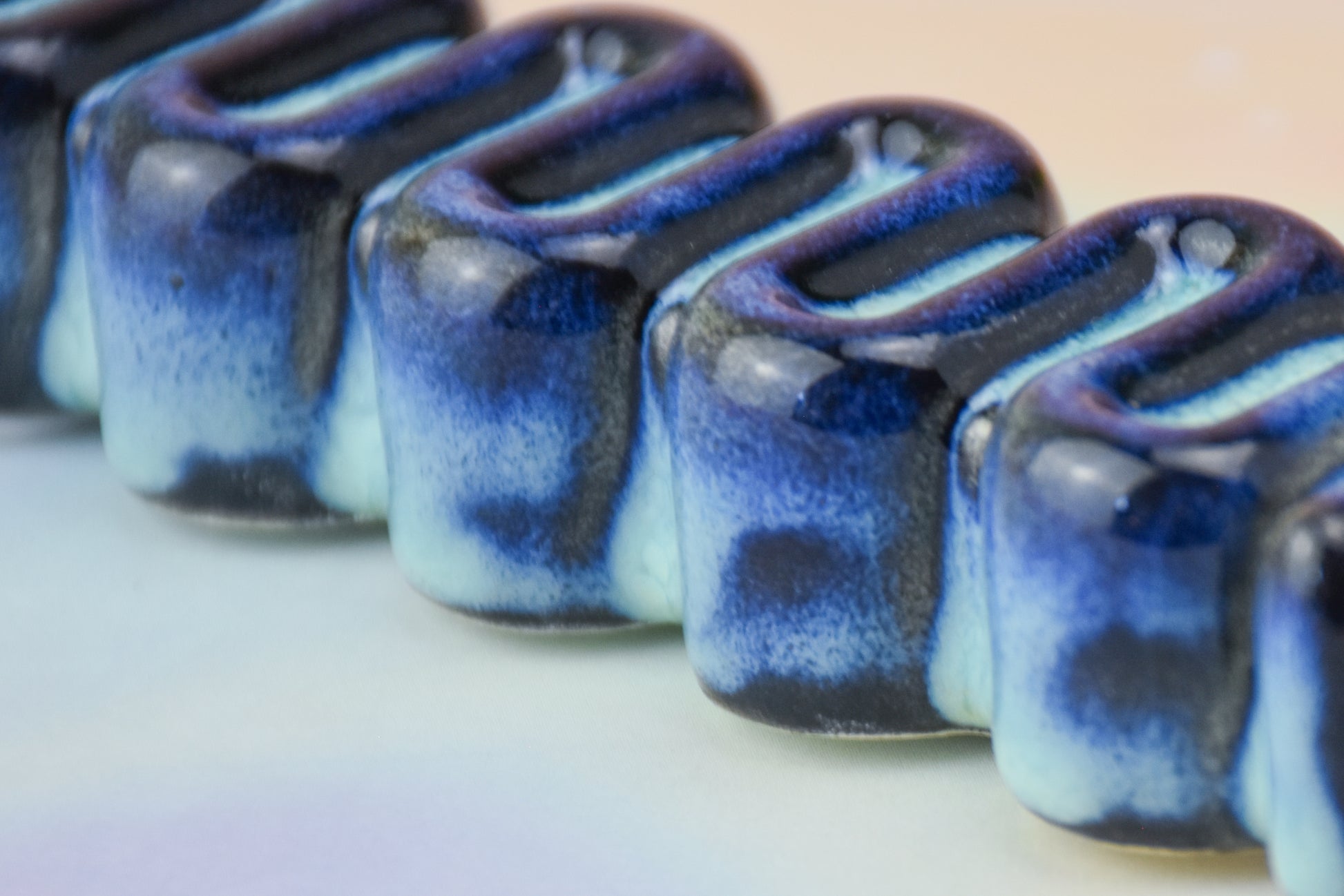 Handmade ceramic  titled '' – modern Judaica by Feldi Studios