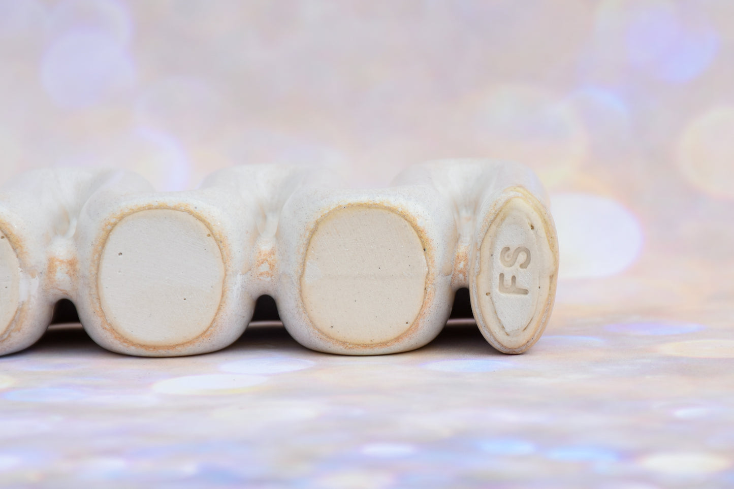 Hanukkah Menorah - Cream