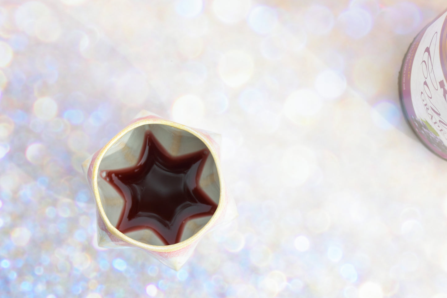 Pom Kiddush Cup - Pastel Drip