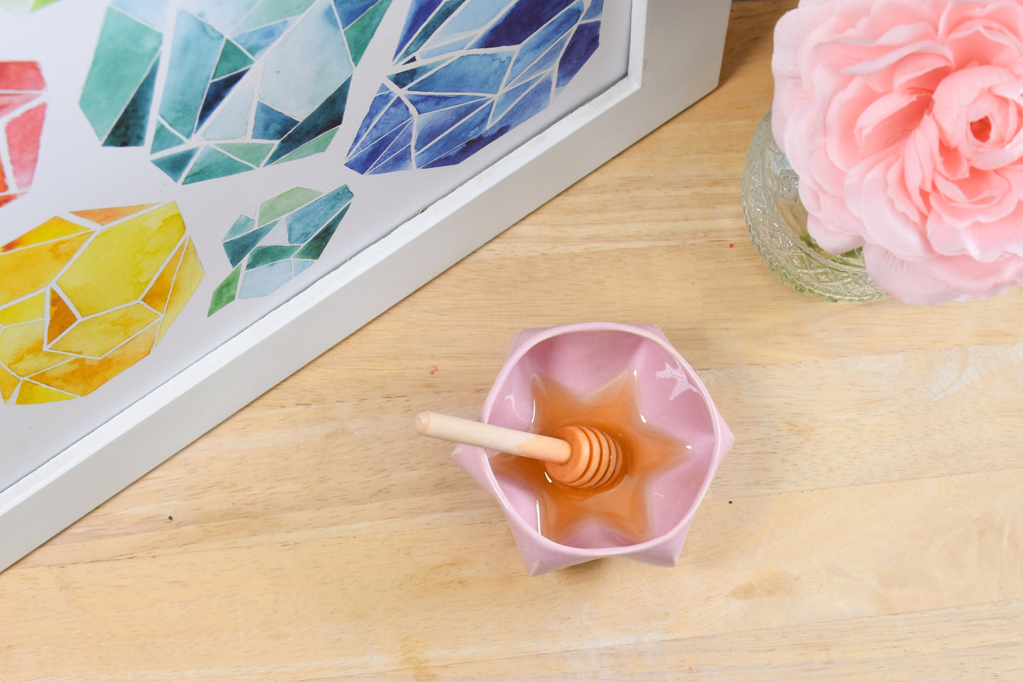 Pom Honey Pot - Pinkish Lavender