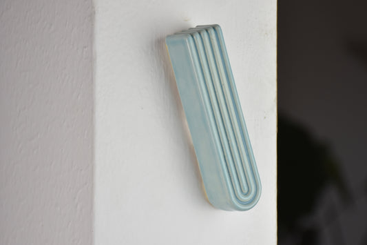 Arch Mezuzah - Aquamarine