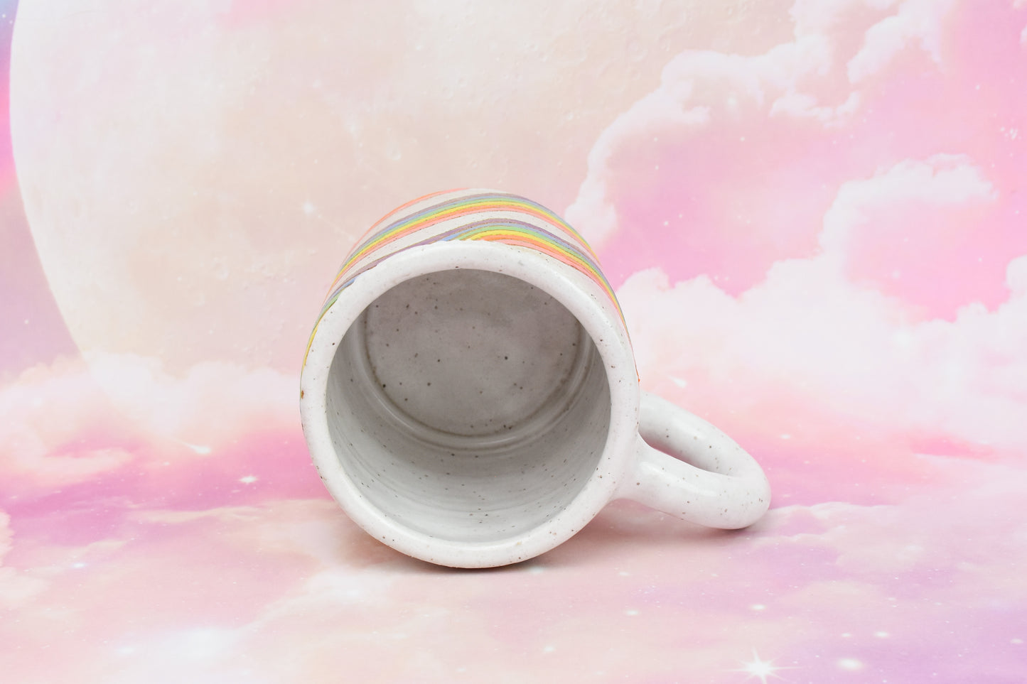 SECOND: Wavy Rainbow Mug