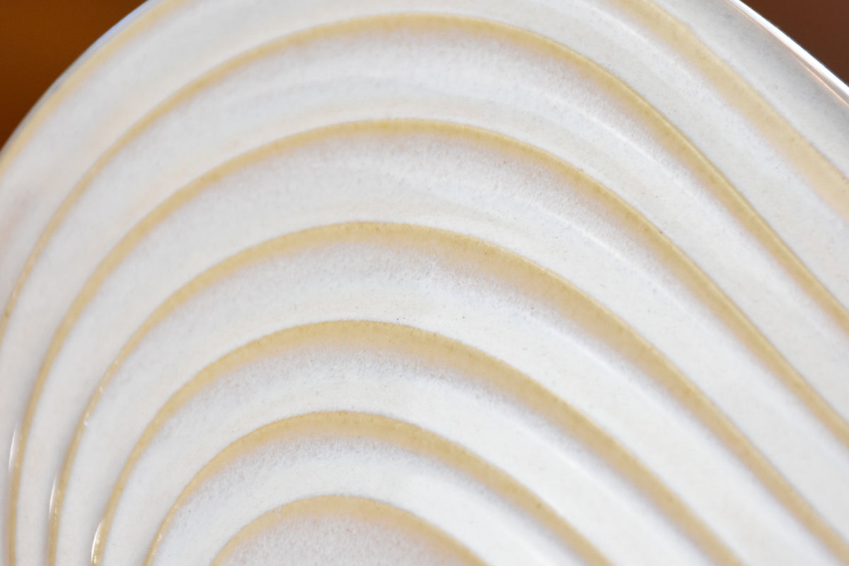 Wave Menorah, Cream