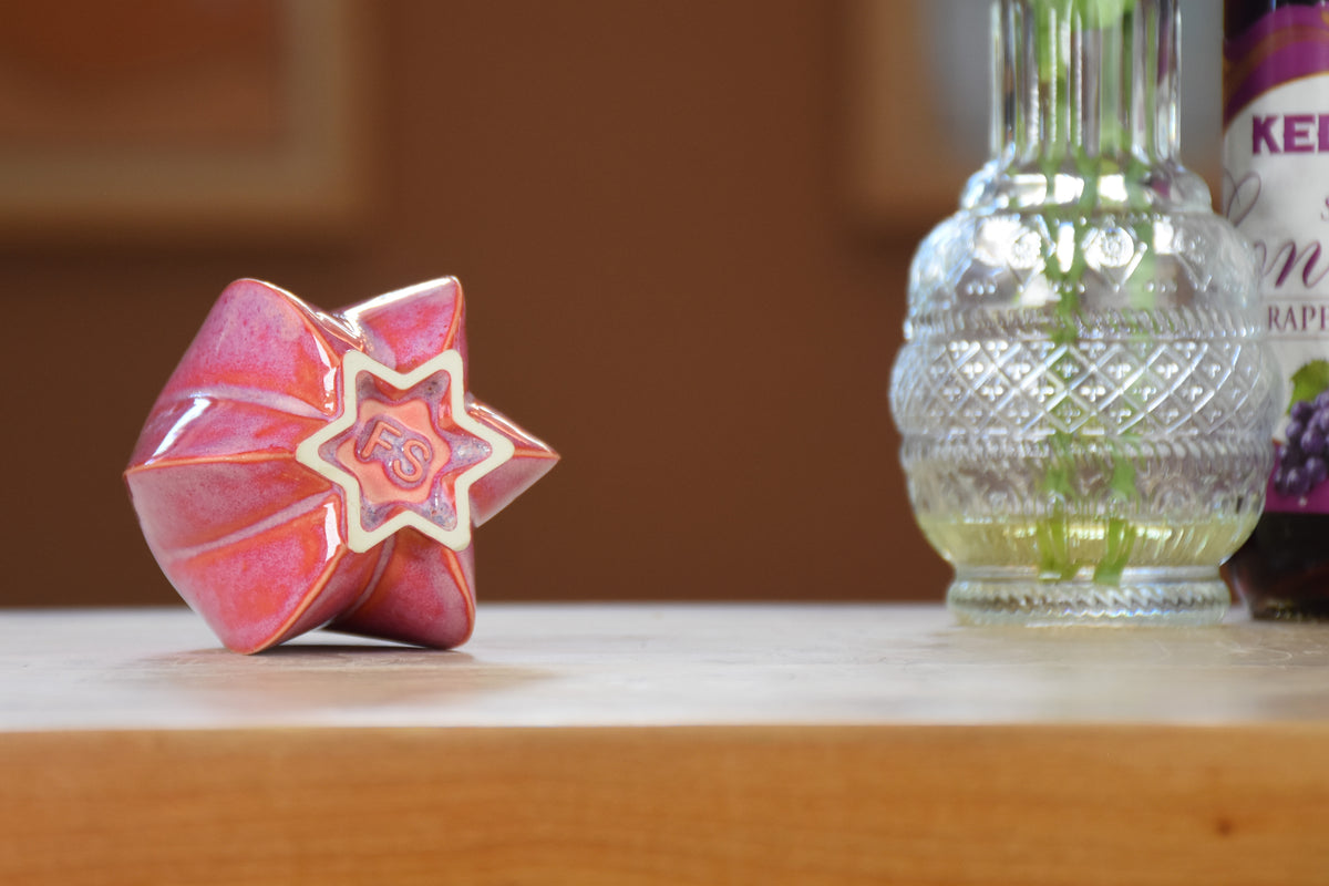 Pom Kiddush Cup, Hot Pink