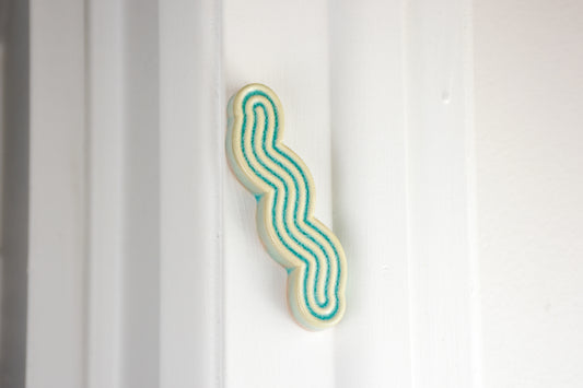 Squizuzah Mezuzah - Sea Glass