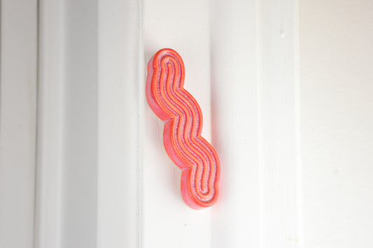 Squizuzah Mezuzah - Hot Pink