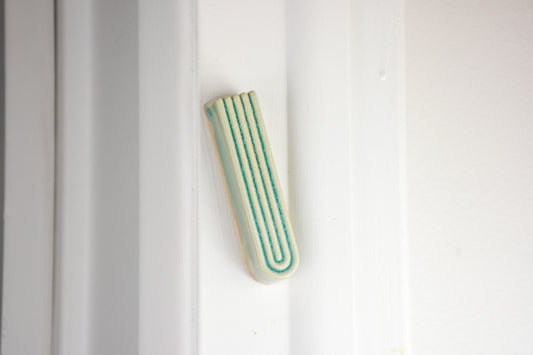 Arch Mezuzah - Sea Glass