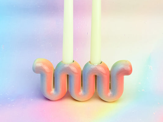 Candelabra - Rainbow Sherbet