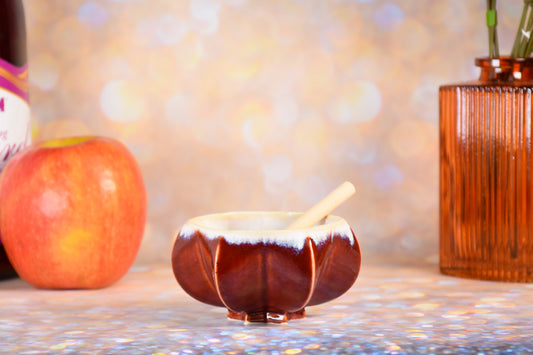 Rosh Hashanah Pom Honey Pot - Pomegranate