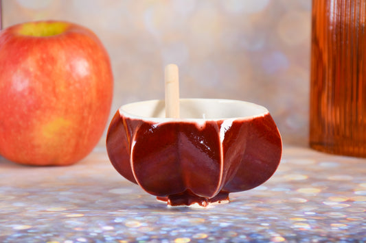 Pom Honey Pot - Red and White