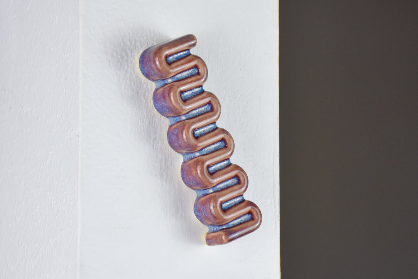 Ribbon Mezuzah - Ultraviolet