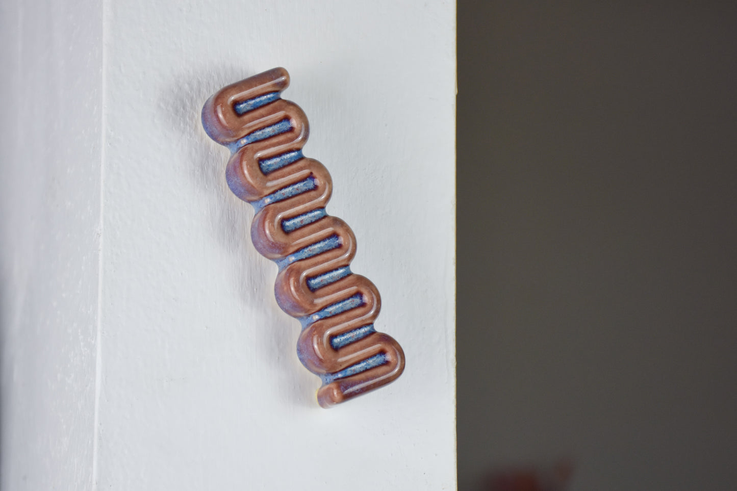 Ribbon Mezuzah - Ultraviolet