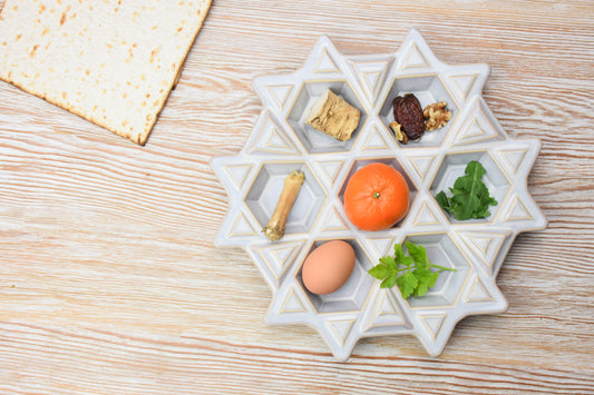 Seder Plate - Moonstone