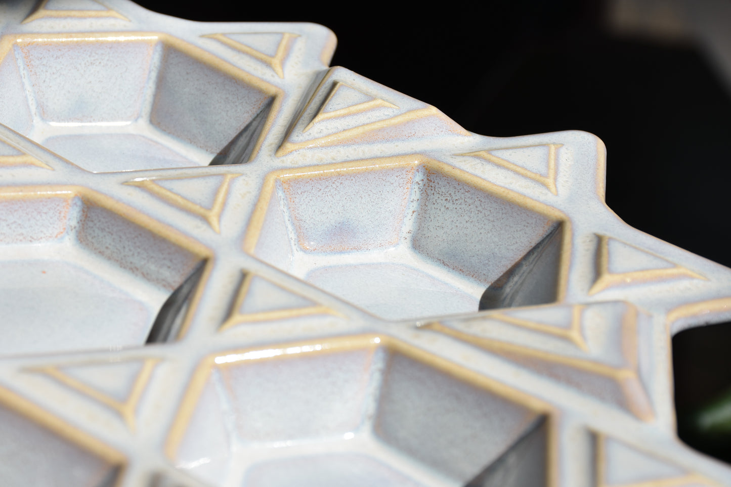 Passover Seder Plate - Moonstone