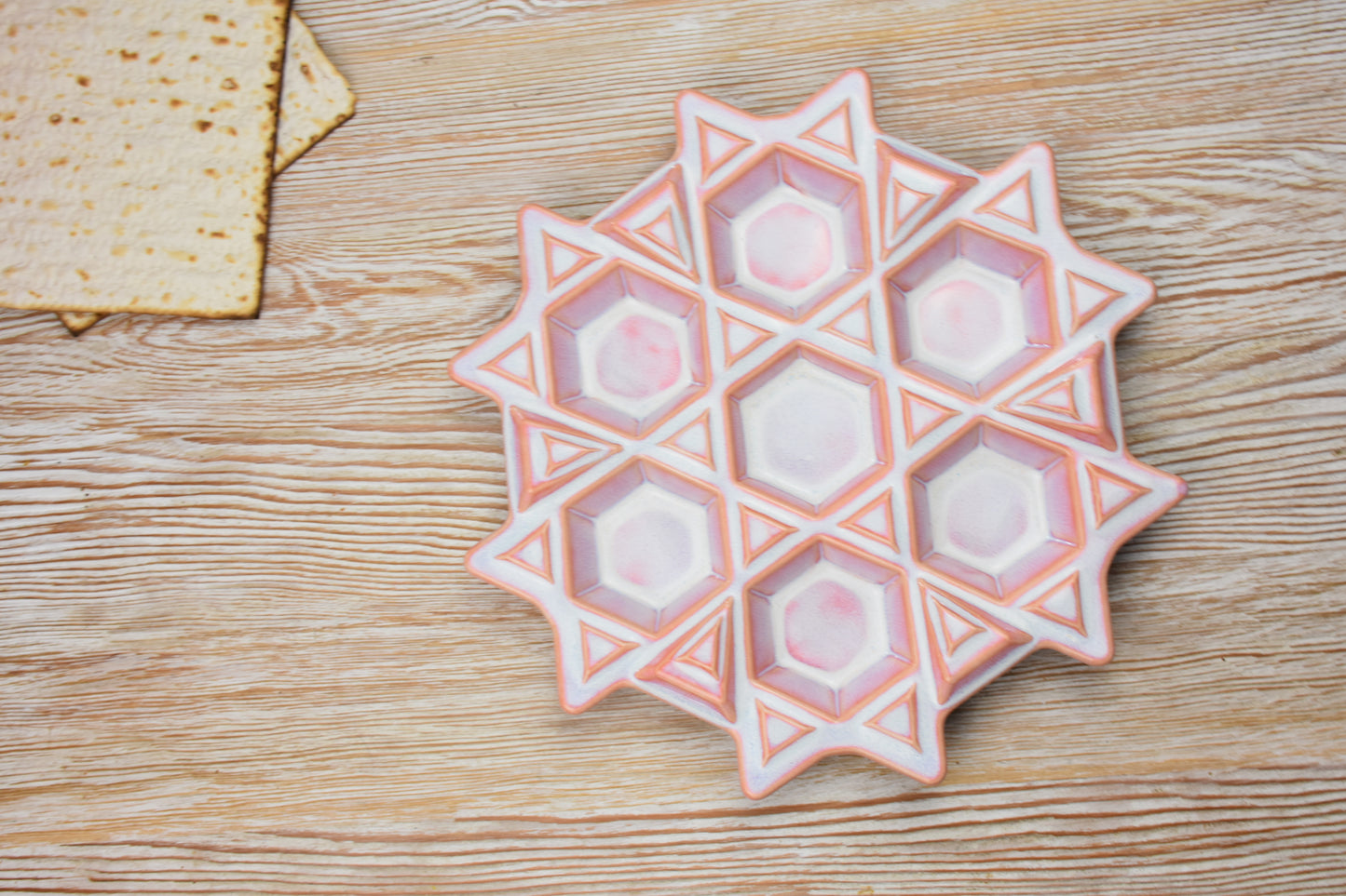 Seder Plate - Tequilla Sunrise