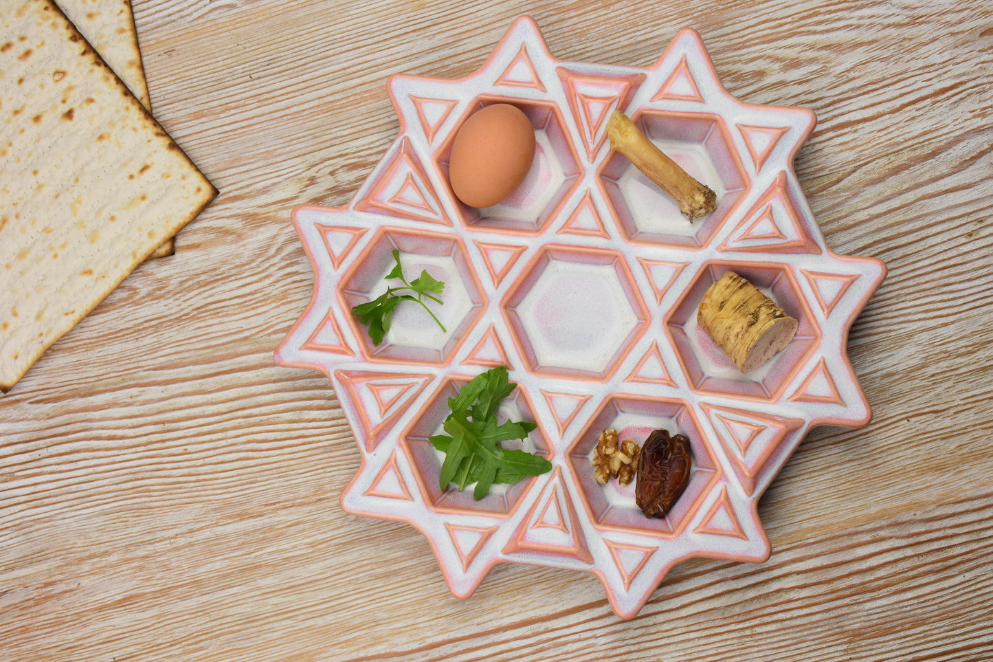 Seder Plate - Tequilla Sunrise