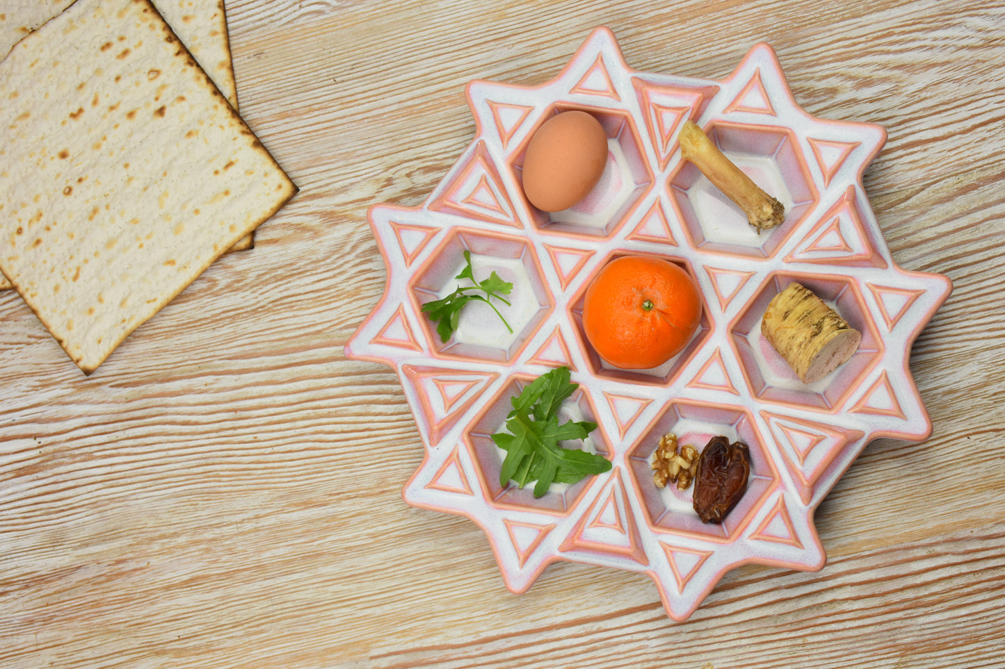 Seder Plate - Tequilla Sunrise