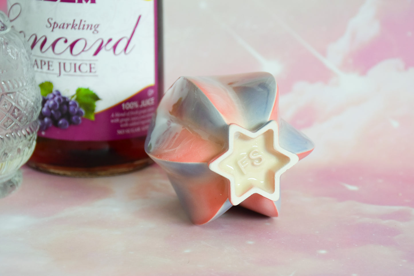 Pom Kiddush Cup - Cotton Candy Fade