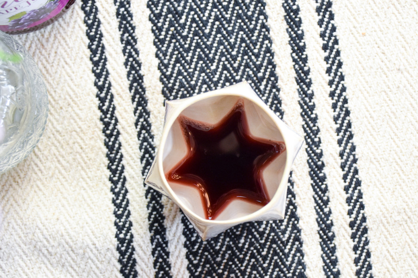 Shabbat Pom Kiddush Cup - Rusty