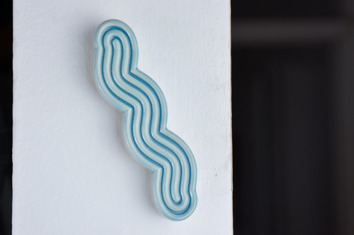 Squizuzah Mezuzah - Aquamarine