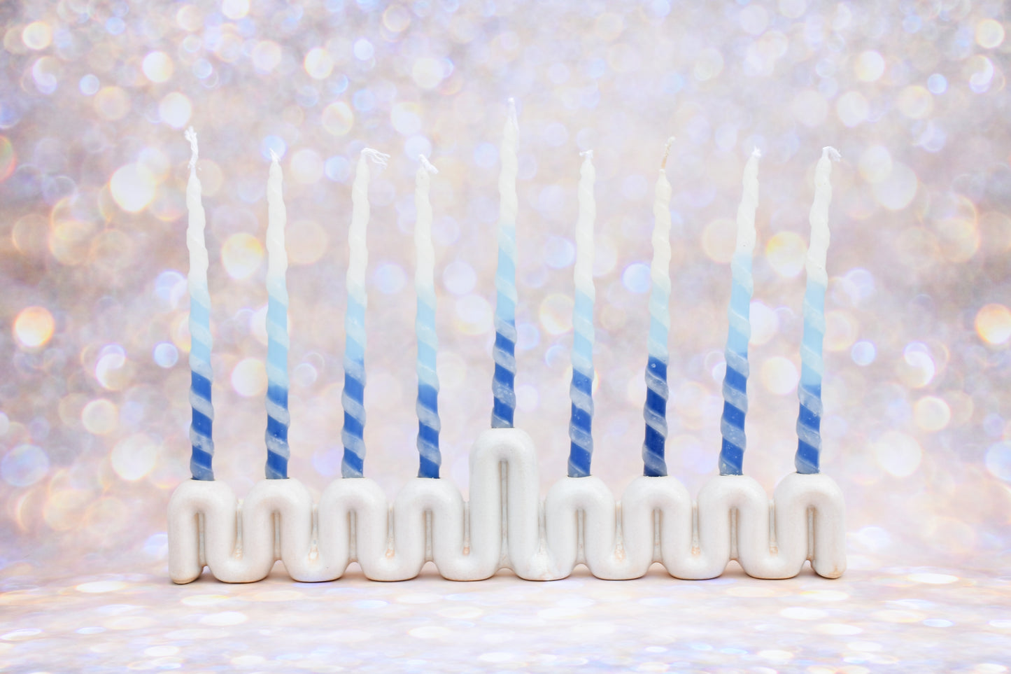 Hanukkah Menorah - Cream