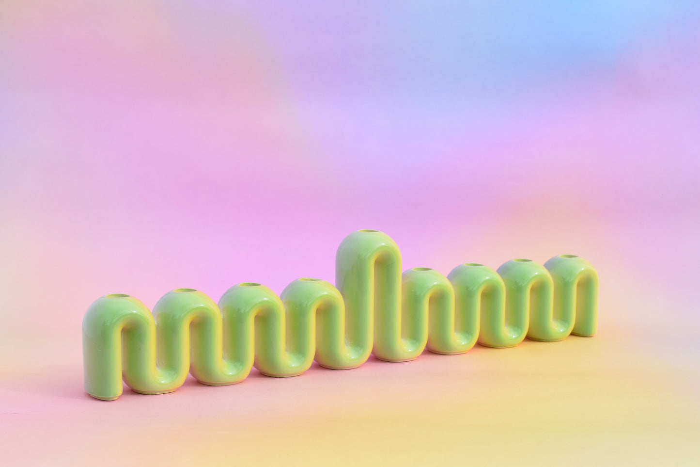 Hanukkah Menorah - Rainbow