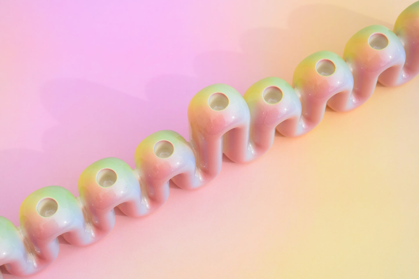 Hanukkah Menorah - Rainbow