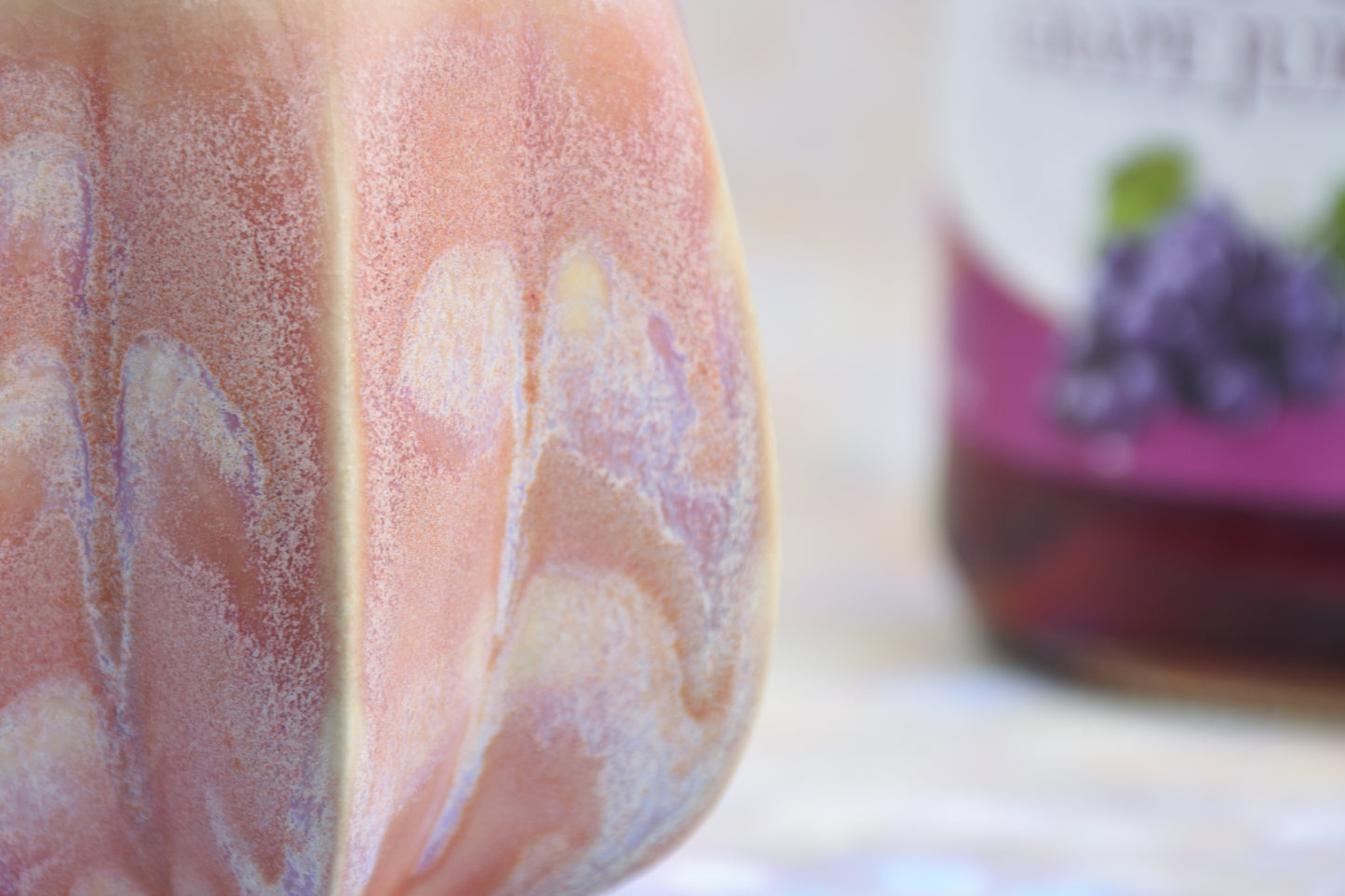 Pom Kiddush Cup - Rose Gold Drip