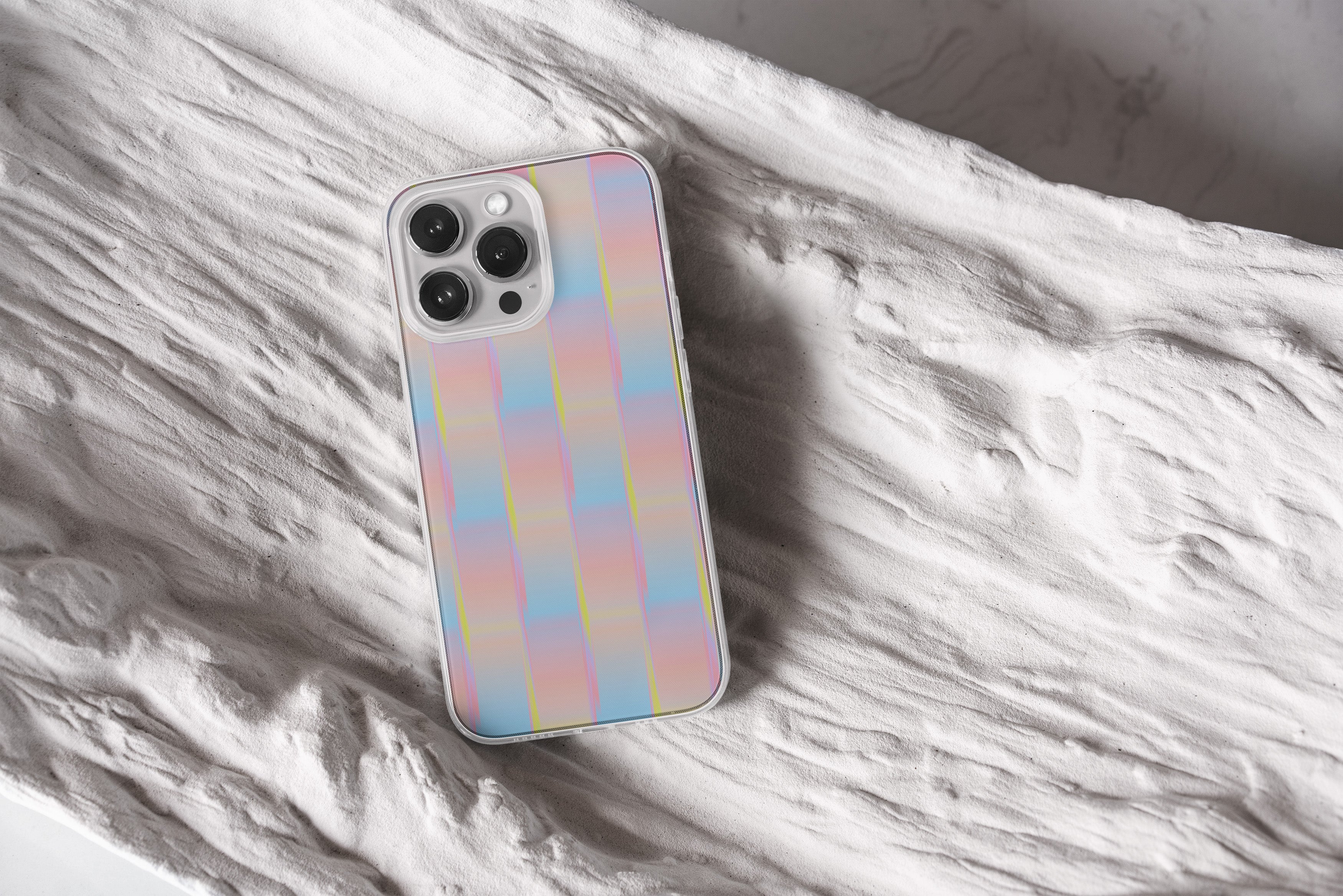 Cotton Candy Blur iPhone Case