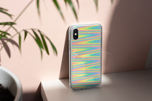 Rainbow ZigZag iPhone Case